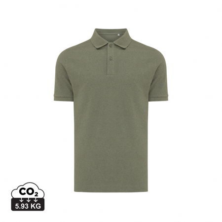 Tricou polo unisex IQONIQ Yosemite, bumbac organic si reciclat, 220 GSM, medium fit [0]