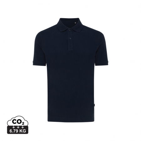 Tricouri - Tricou polo unisex IQONIQ Yosemite, bumbac organic si reciclat, 220 GSM, medium fit
