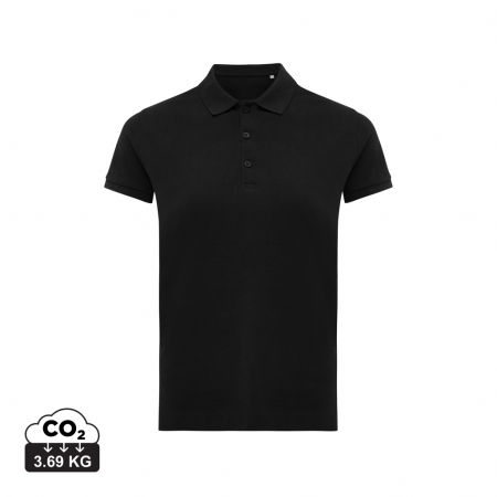 Tricouri - Tricou polo dama IQONIQ Yosemite, bumbac organic si reciclat, 220 GSM, medium fit