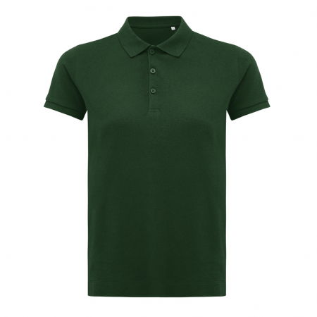 Tricou polo dama IQONIQ Yosemite, bumbac organic si reciclat, 220 GSM, medium fit [1]