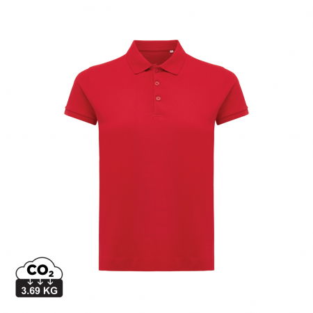 Tricouri - Tricou polo dama IQONIQ Yosemite, bumbac organic si reciclat, 220 GSM, medium fit