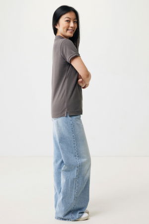 Tricou polo dama IQONIQ Yosemite, bumbac organic si reciclat, 220 GSM, medium fit [6]