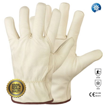 Manusi de protectie - Manusi de lucru pentru iarna, Cameron Driver, Marimea 10