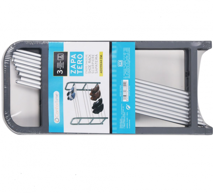 Pantofar din metal, 3 etaje, Confortime, 40x19x44cm [3]