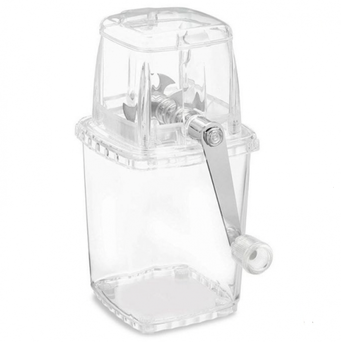 Aparat portabil de maruntit, gheata manual, otel inoxidabil si plastic, Quttin [1]