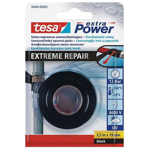 Banda auto-vulcanizare, reparatii extreme, 19mm x 2.5m, Tesa [1]