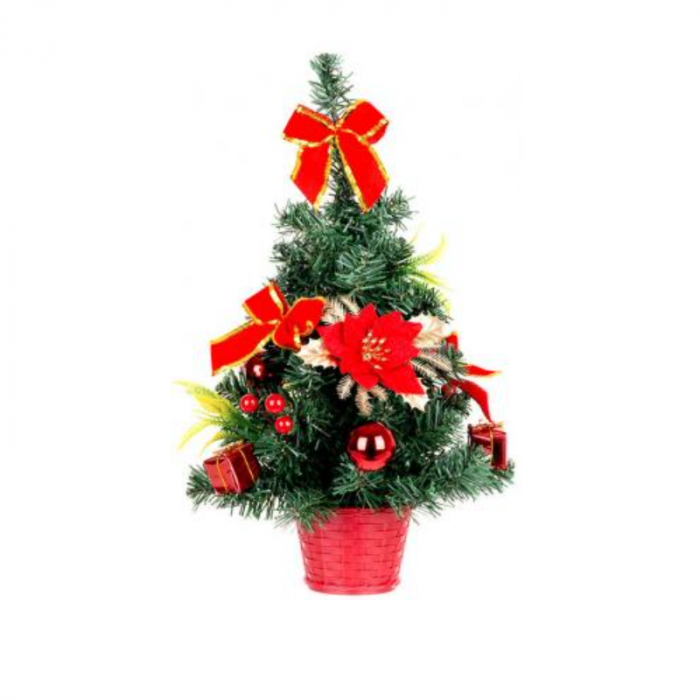 Brad de Craciun artificial, impodobit, inaltime 40 cm, MagicHome [1]