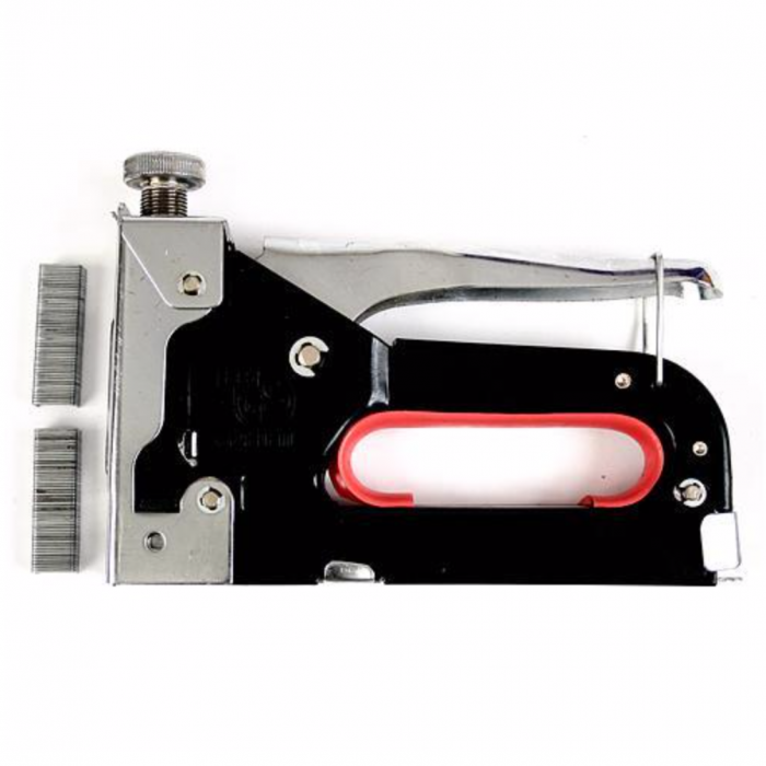 Capsator tapiterie reglabil 4-14 mm 100 capse cadou Strend Pro [1]