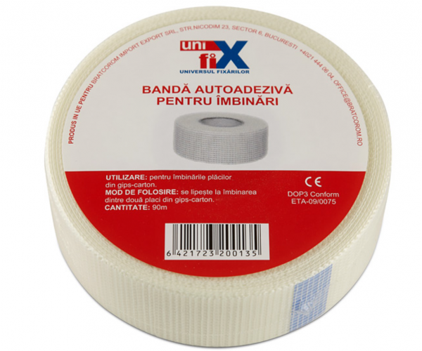 Banda autoadeziva pentru imbinari de gips carton 48 mm x 45 M [1]