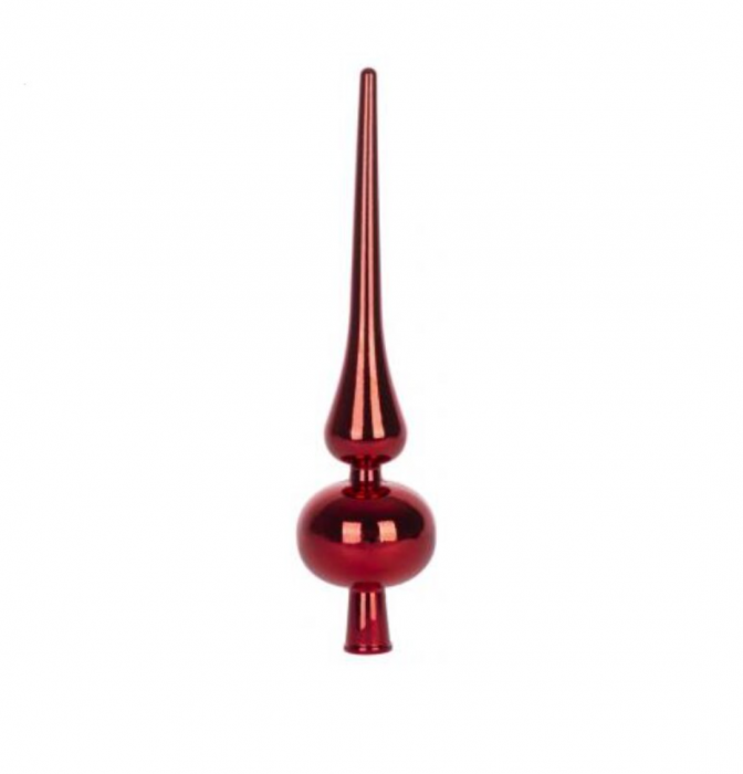 Varf pentru bradul de craciun, 25 cm, rosie, magic home [1]