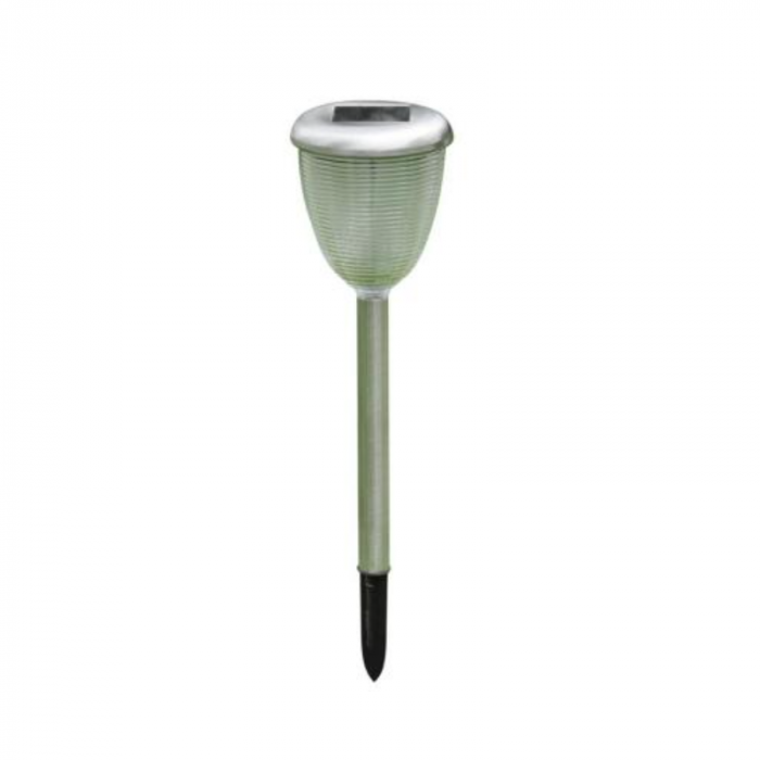 Lampa solara Baham Strend Pro 38 cm, 1 LED, inox, lumina rece, iluminat exterior gradina [1]
