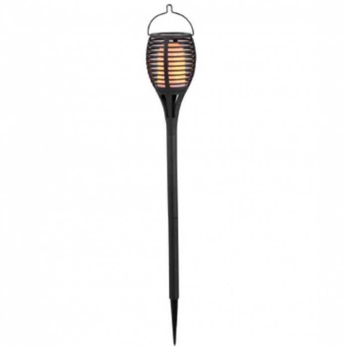 Lampa solara cu efect flacara 2in1, Strend Pro Ogma, 12x SMD LED, dimensiune 11 x 65 cm [1]