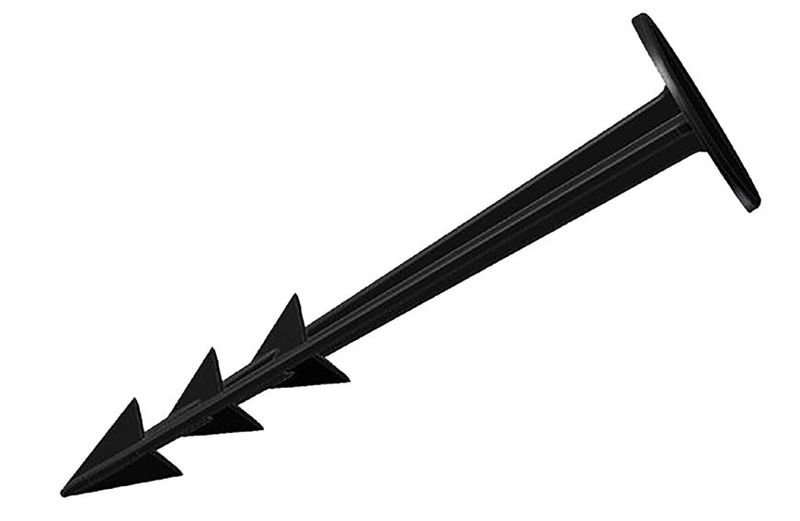Cui plastic, fixare folii, tip harpon, set 50 buc, 25x100 mm [1]