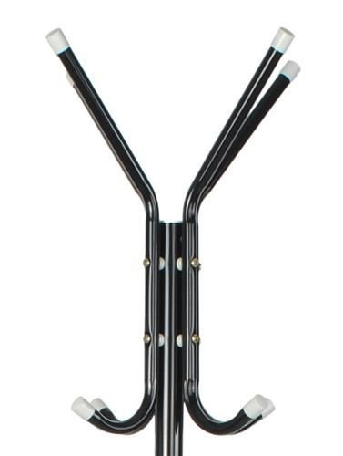 Cuier pentru hol, Ruhhy, tip pom, 3 nivele, 12 agatatori, metal, negru, 175cm, negru [7]