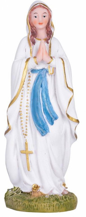Decoratiune Craciun, polirasina, Fecioara Maria, 4.5x4.5x12.5 cm, Magic Home [1]