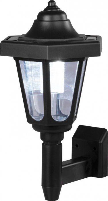 Felinar solar de perete Strend Pro, 1 LED, 16,5x16,5x30 cm [1]