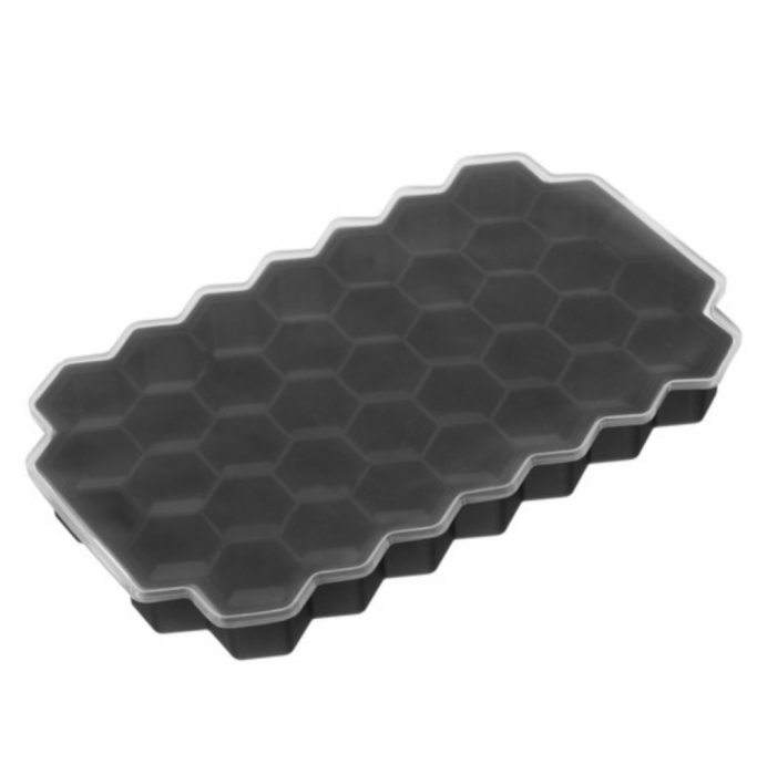 Forma de silicon pentru 37 cuburi de gheata in forma de hexagon [1]