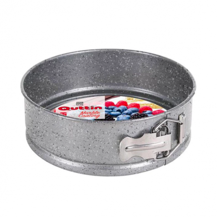 Forma rotunda detasabila din otel carbon pentru prajituri sau torturi, 20x6.8 cm [1]
