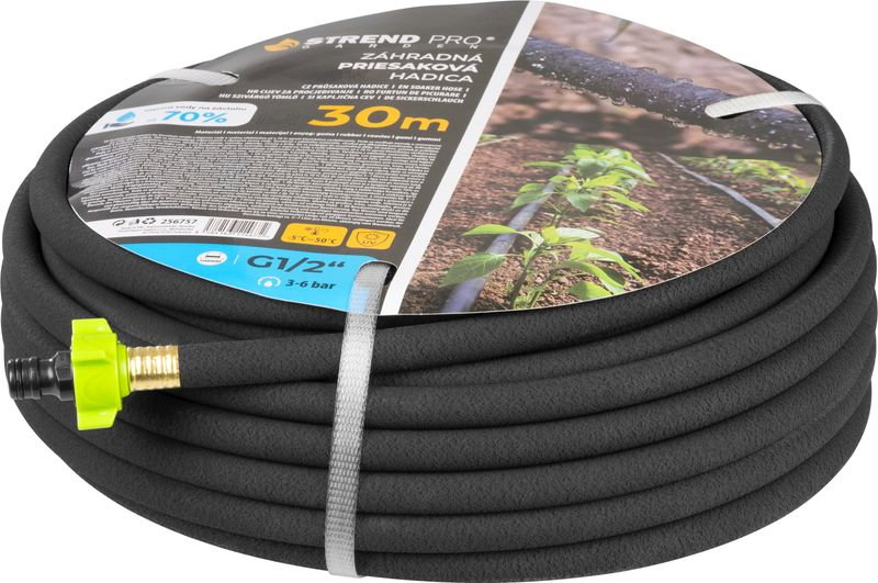Furtun picurare Strend Pro Garden 1/2”, 30 m, soaker, grădină [4]
