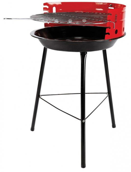 Gratar gradina, grill rotund, portabil, 31x43 cm, Caorle [1]
