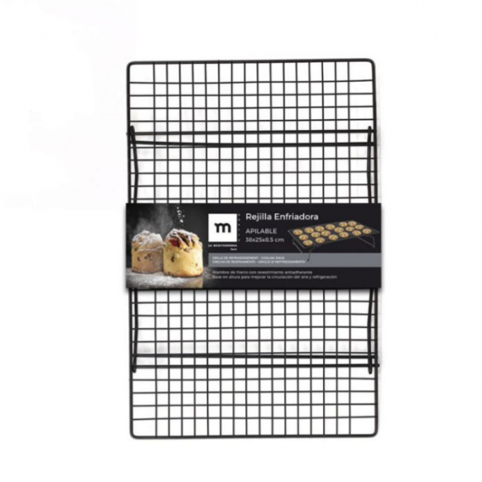 Gratar pliabil pentru racire produse patiserie 38 x 25 x 8.5 cm, La Mediterrane [1]