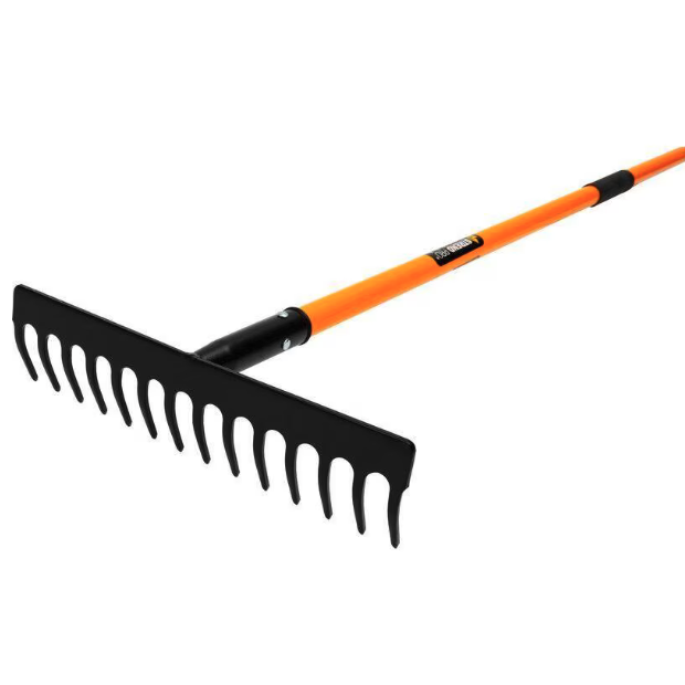 Grebla pentru gradina, coada fibra de sticla, 14 dinti, 150 cm [2]