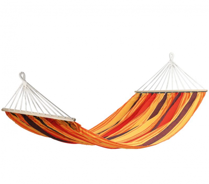 Hamac din bumbac, Olivia, greutate maxima 200 Kg, 200 x 150 cm, Strend Pro [1]