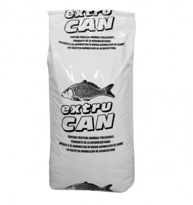 Hrana pentru Crap, granulatie 6 mm( greutate peste 300g), EXTRU CAN, plutitor, sac 20 Kg [1]