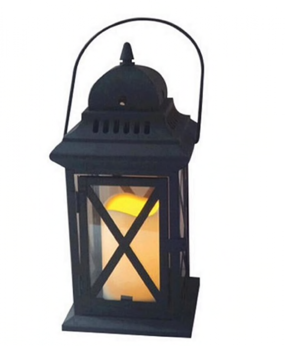 Lampa cu led pentru gradina Strend Pro ZD609, culoare neagra [1]