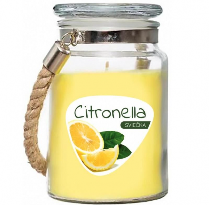 Lumanare parfumata, Strend Pro Citronella, 85x105mm, anti-tantari [1]