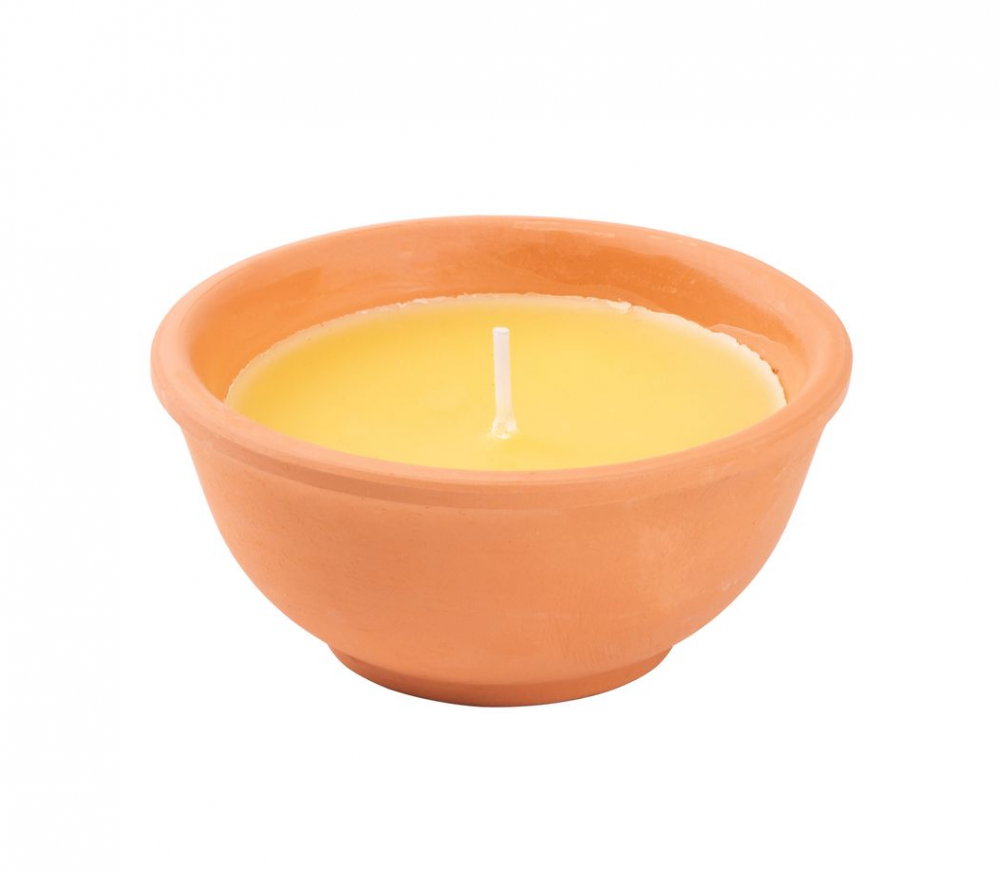 Lumanare parfumata, Strend Pro Citronella, 113 g, bol teracota, anti-tantari [1]