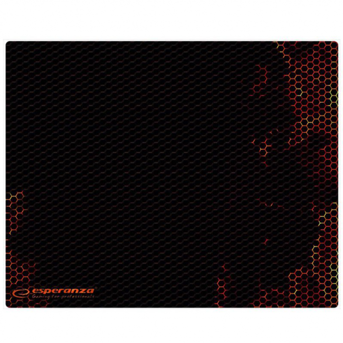 Mouse pad gaming red Esperanza 25X20 cm [1]