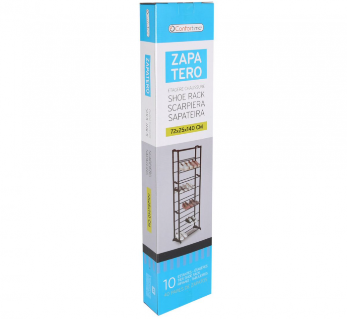 Pantofar din metal, 9 etaje, Confortime, 140 x 72 x 25.5 cm [4]
