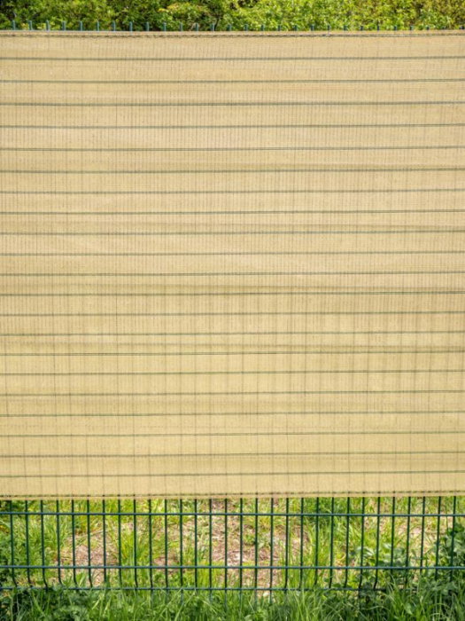 Paravan pentru balcon, terasa, gard, bej, 185 g/m2, UV, 5x1.5 m [5]