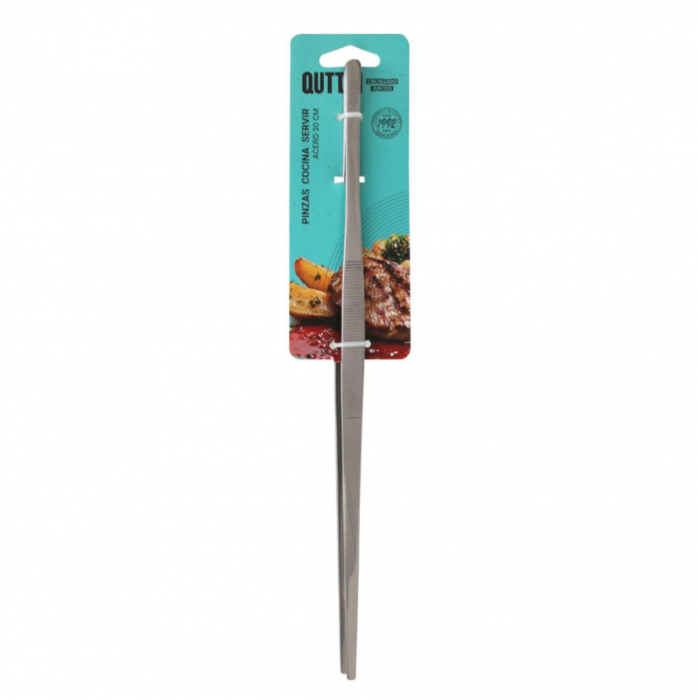 Penseta de bucatarie, inox, 30 cm, Quttin [3]