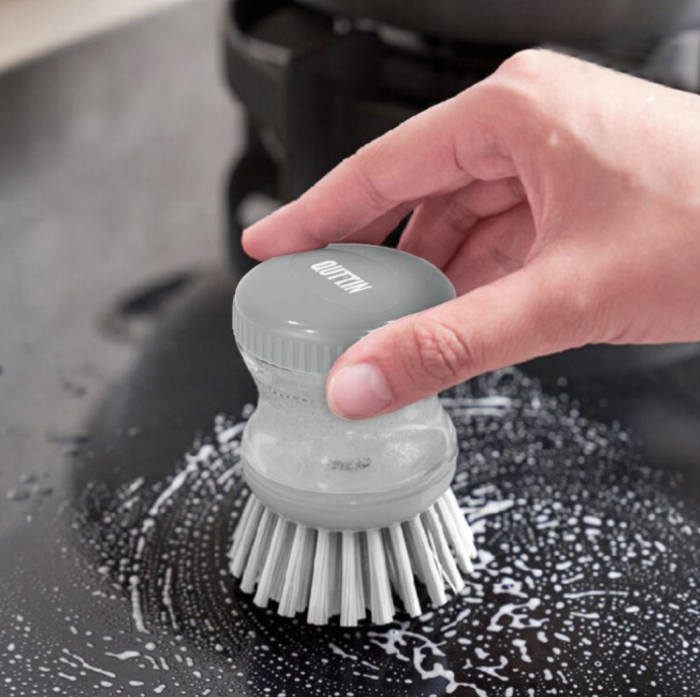 Perie de vase cu rezervor pentru detergent, Quttin, 9 x 5.5cm [4]