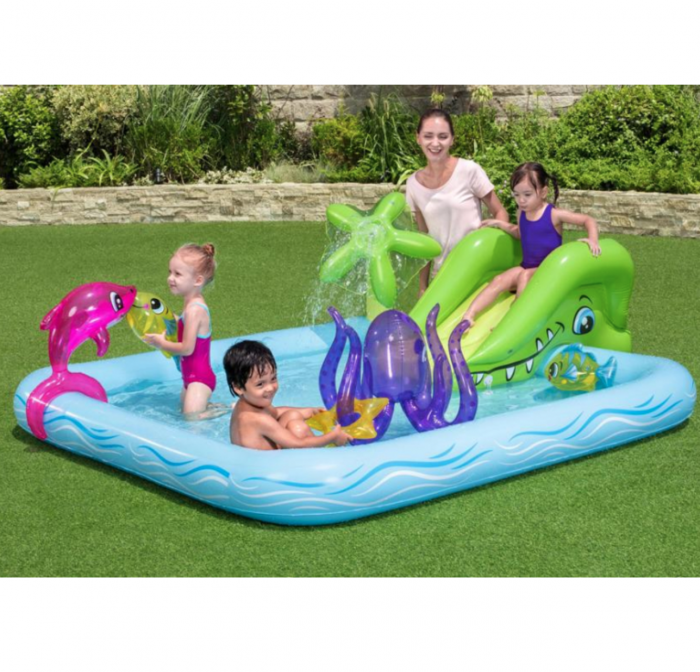 Piscina gonflabila pentru copii Bestway, Fantastic Aquarium Play Center, 239cm x 206cm x 86cm [3]