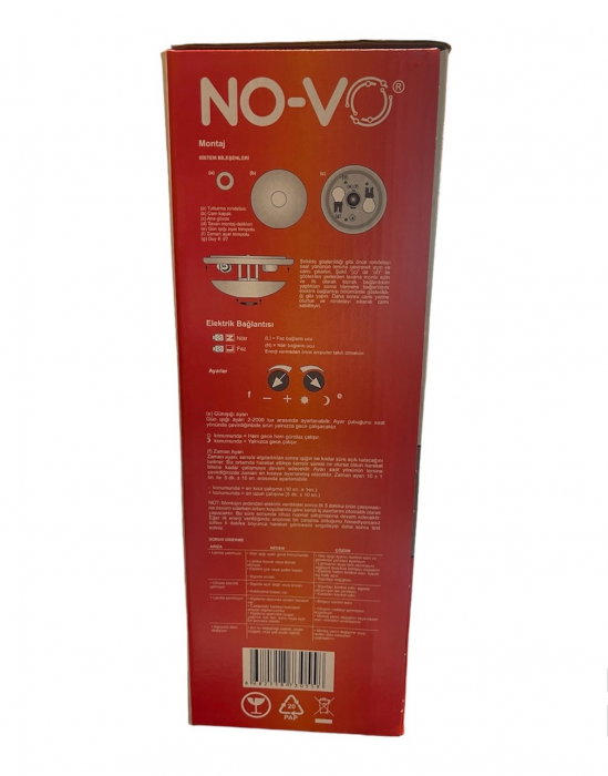 Plafoniera cu  senzor de miscare 360, 2 x E27 [3]