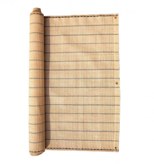 Plasa umbrire pentru balcoane sau terase, Strend Pro GoldScreen 2x10 m, UV, 185 g/mp [1]