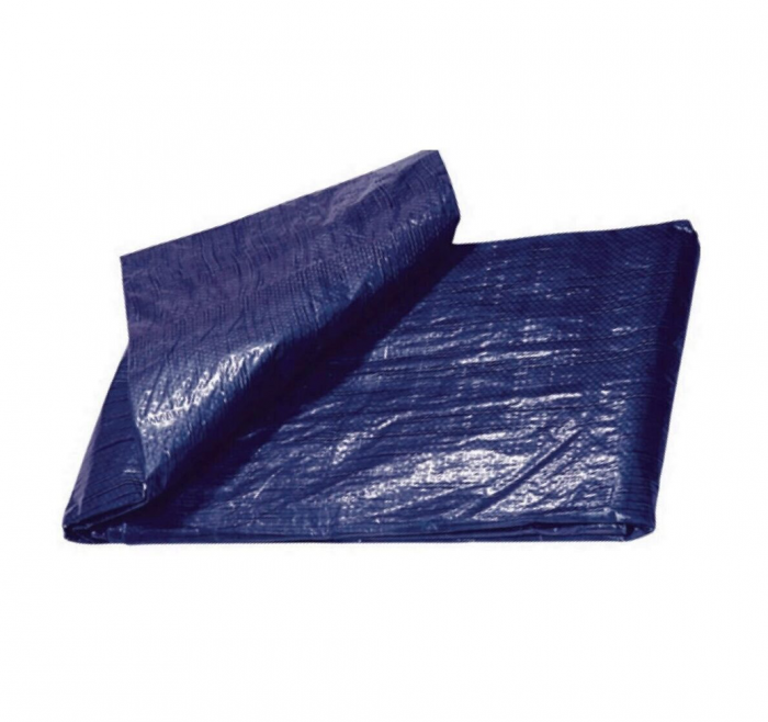 Prelata impermeabila Standard 80g/m², 2x4 m, albastra [1]