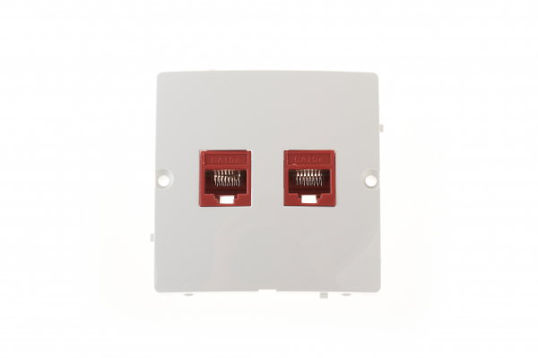 Priza ST  de date( RJ45) dubla  gama basic modul kontakt [1]