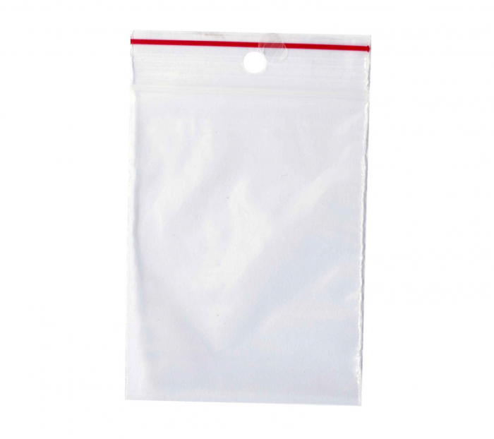 Pungi cu Fermoar, 100 bucati, transparente cu sistem de resigilare ziplock, 100 x150 mm [2]