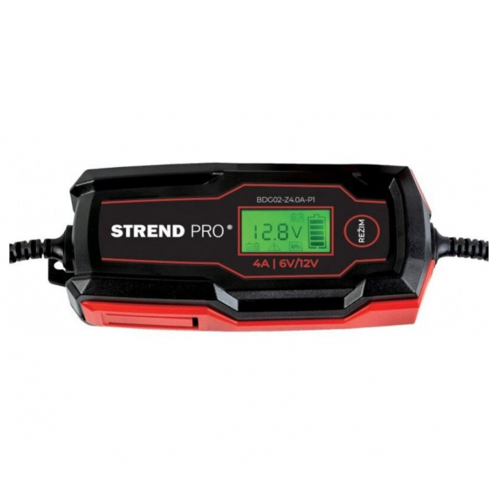 Redresor auto/moto Strend Pro BD02-Z4.0A-P1, 70W, 2A/4A, 6V/12V, IP65, LCD [2]