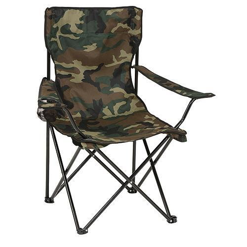 Scaun pliant camping Strend Pro ARNOLD, camuflaj, 85x50x85 cm, Oxford 600D, max 120 kg [1]