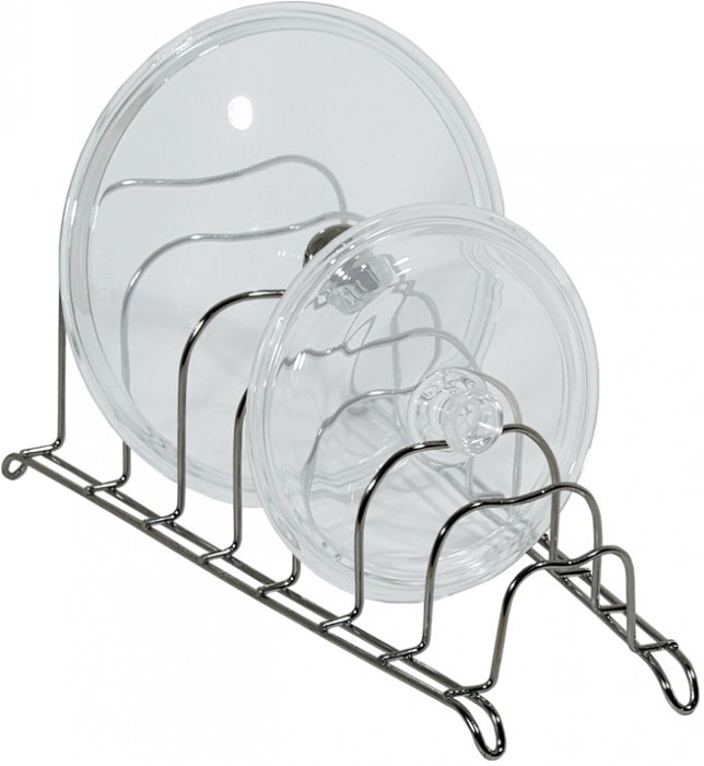 Scurgator organizator capace pentru oale si tigai Artex, 7 locuri, 38x19x15 cm [1]