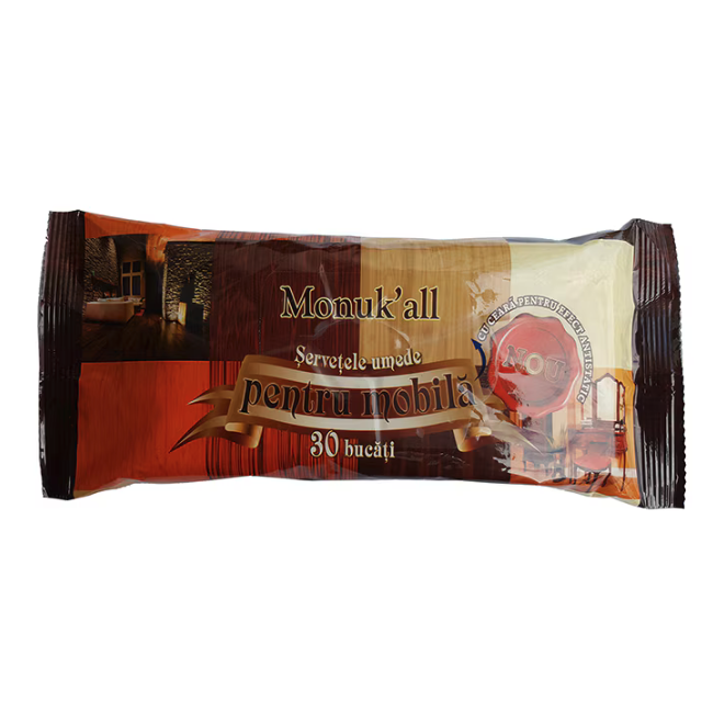 Servetele umede pentru mobila Monuk"all, 30 buc/set [1]