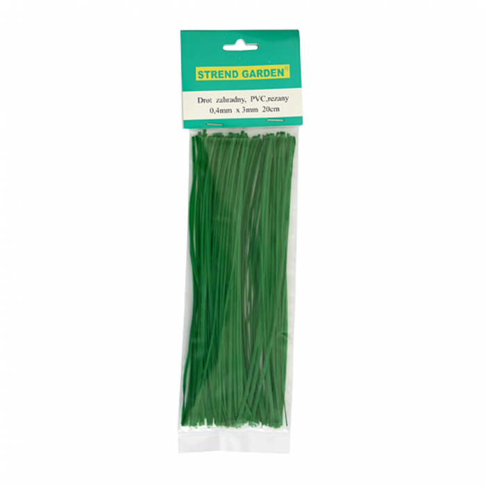 Set 100 buc sarma de legat pentru gradina, Strend Pro GardenTwist 0.4x3mm, lungime 25cm [1]