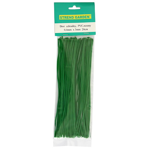 Set 100 coliere prindere Strend Pro GardenTwist Pvc 0.4x3 mm, lungime 200 mm [1]
