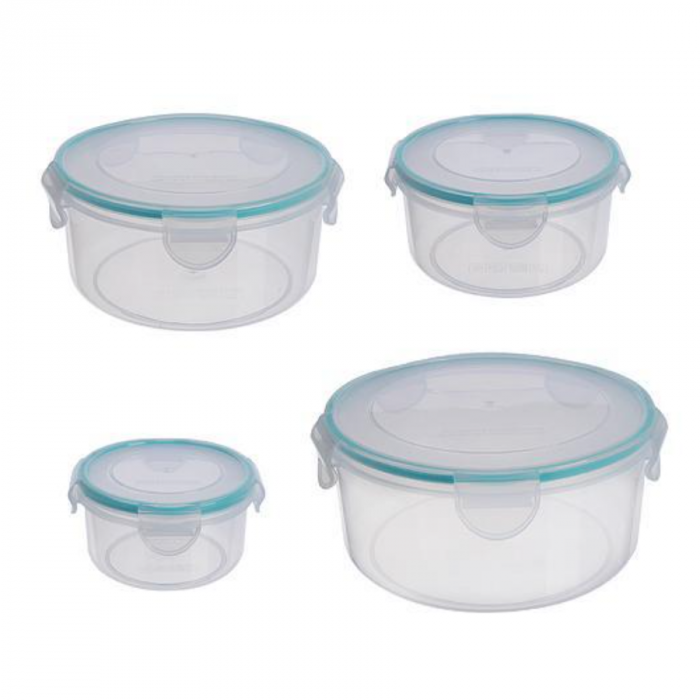 Set 4 caserole pentru alimente MagicHome 0,4l;0.8l;1,5l;2,3l [1]