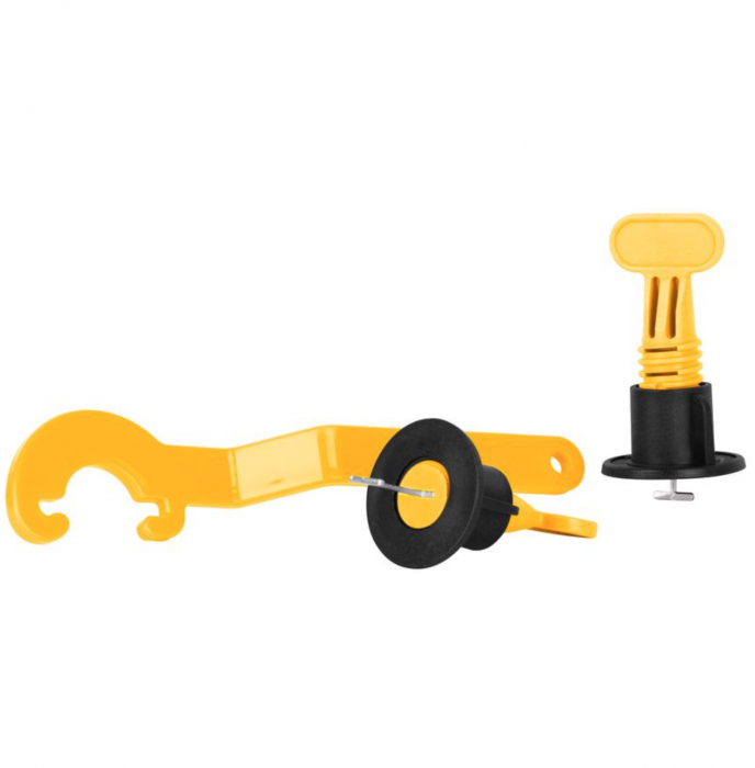Set 50 tije reutilizabile profesionale nivelare gresie și faianță 1.5 mm Strend Pro [1]